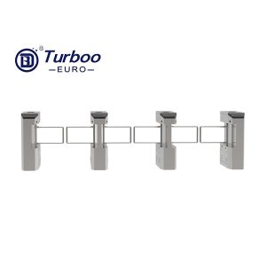 Quality SUS 304 Swing Barrier Gate Automatic Access Control Security Turnstile Pass Width 1100mm for sale