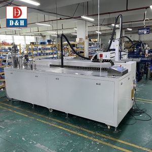 2 Part Bonding Filter Frame Machine for 700x700x100 PU Epoxy Bonding Sealing and
