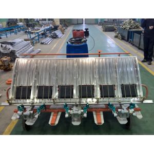 3.68kw Rice Plantation Machine , 6 Rows Tractor Operated Paddy Transplanter
