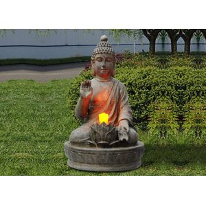 Living Room Sitting Buddha Water Fountain