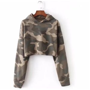 Casual Long Sleeve Lightweight Athletic Hoodie Woolen Athletic Cropped Hoodie