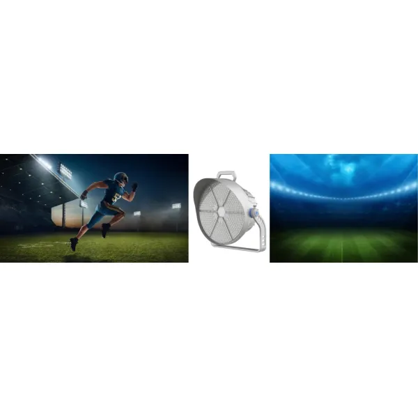 Factory Price 400W/500W IP66 150lm/W DC42V Sports Stadiums Football Basketball Sport Field Court Projector High Mast Light