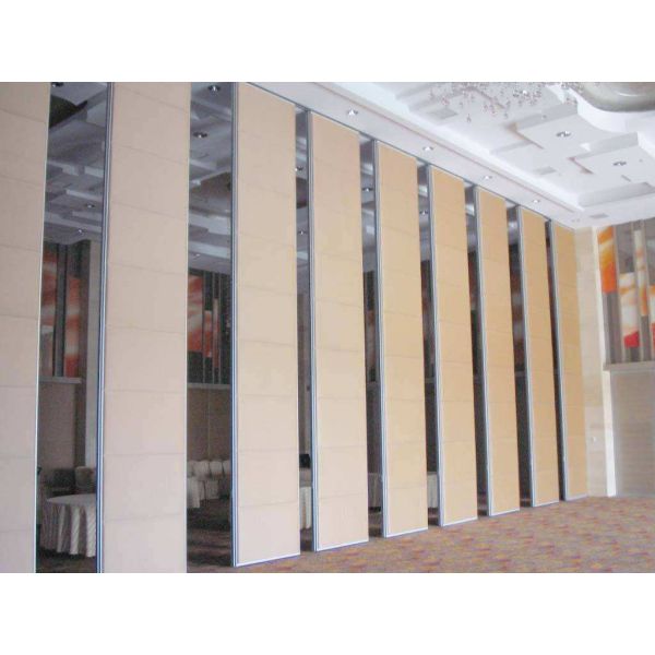 Automatic Movable Vertical Folding Partition Walls For Office / Meeting Room