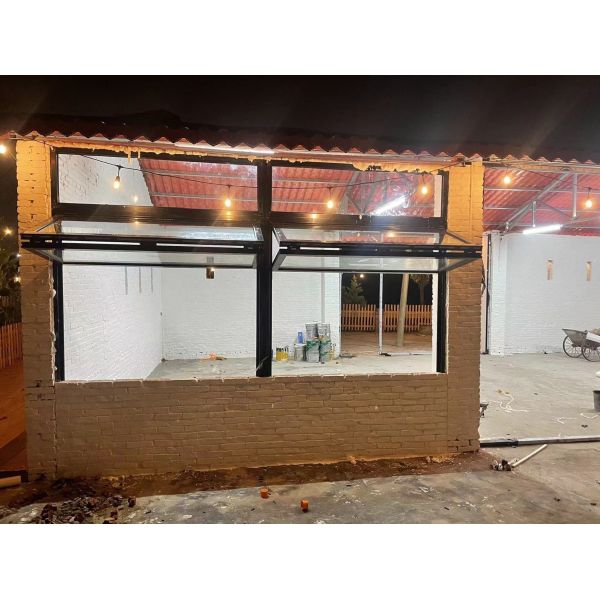 uson Arc Window Camber Window Steel Pvc/Upvc Windows Aluminum Double Glazed