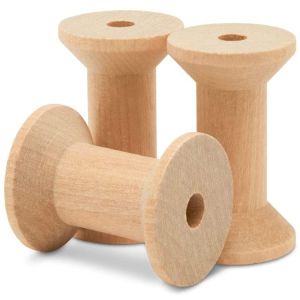 China Cheap Empty Wooden Spool Mini Wooden Spool Wooden Thread Spool on sale