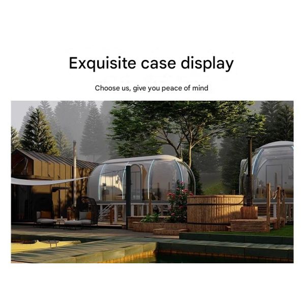 Hotel PC Star Room Bubble Room Transparent Glass Sun Room Outdoor Scenic Area Homestay Restaurant Starry Tent