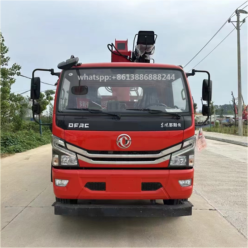 Factory Low Price DFAC Truck Mounted Crane Cargo Truck With Crane Onboard Crane Transporter