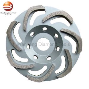 L Shape Segment Abrasive Diamond Grinding Cup Wheels