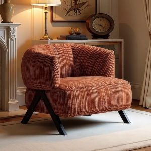 Quality Living Room Balcony Leisure Single Sofa Chair Solid Wood Modern Single Lounge Chair for sale