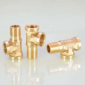 Industrial Grade Copper Nickel Equal Tee for Pipe Connections