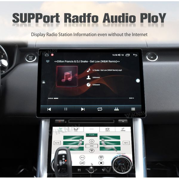 Viknav Car Radio For Land Rover Range Rover Sport L494 (2013-2017) 13.6 inch Android Autoaudio GPS CarPlay