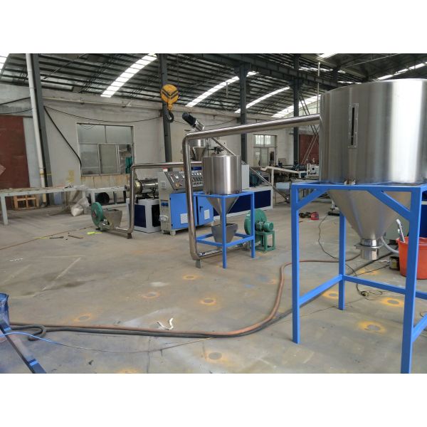 PVC Plastic Granules Manufacturing Machine With Double Screw