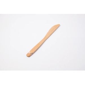 140mm Disposable Biodegradable Bamboo Knife Small With Sharp Edge For Restaurant