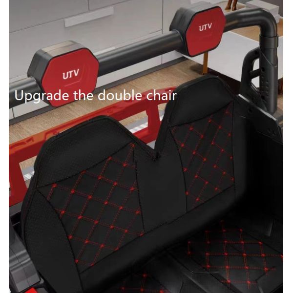 4x4 Electric Buggy Car for Kids Four-wheel Drive Leather Seat and Baking Paint Option