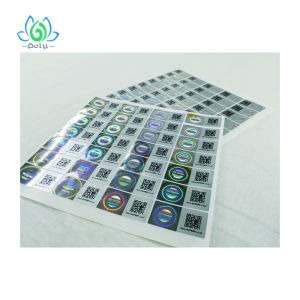 10X10X5cm High Adhesive Anti Fake Tamper Evident Seal Stickers