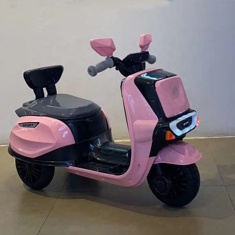 Battery-Powered Kids Electric Motorcycle Car with Mobile Phone Function and Battery