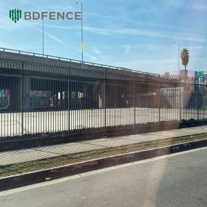 Commercial Grade Tubular Steel Fence High-Performance
