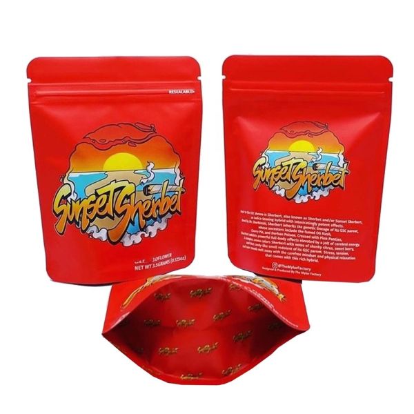 Buy Water Resistant Aluminum Foil Pouch , 40-400mic Weed / Candy Packaging Bag at wholesale prices