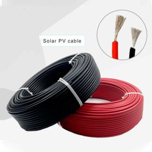TUV CE 6mm² Solar Panel Extension Cable PV Cable 10AWG Wire 200M Black XLPO