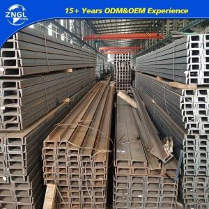 Non-Alloy Carbon Hot Rolled U Beam Steel C Channel for Payment Term Tt or LC at