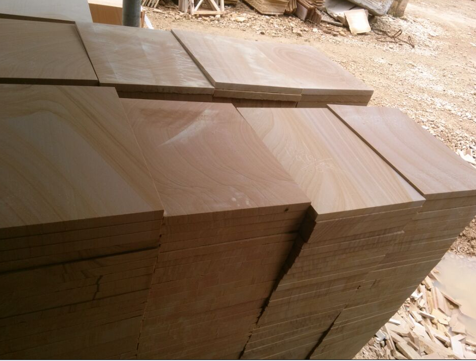 Top Quality,Popular Hottest Chinese Yellow Honed Sandstone Copping,Flooring Tile