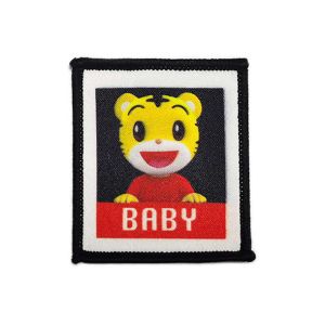 Quality Logo Custom Printed Iron On Patches , Cartoon Patches For Jackets for sale