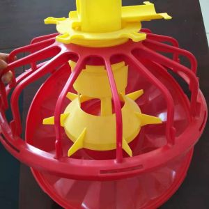 Poultry Farm 35cm Automatic Pan Feeding System