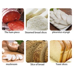 Adjustable Electric Bread Slicer Mechanical Bakery Bread Cutter Machine