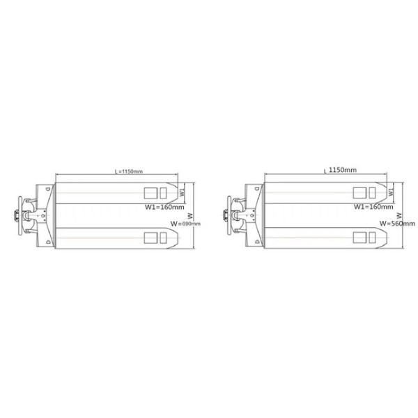 OEM Carbon Steel Hydraulic Trolley Pallet Jack With Weight Scale
