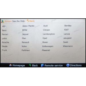 Odometer Correction , Audio Decoding , Airbag Resetting , Engine ECU Resetting ,