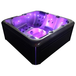 Outdoor Acrylic Hot Tub Whirlpool Massage Bathtub With Bluetooth Sound System