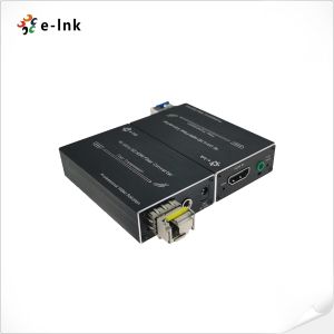 10.3Gbps HDMI Fiber Extender No delay With 3.5mm External Audio
