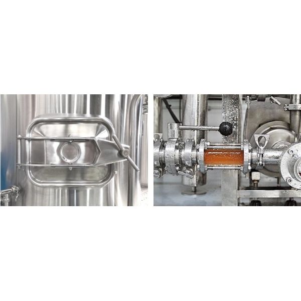 Siemens PLC Control 3000L Stainless Steel Brewing Equipment