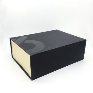 Plain Square Collapsible White Magnetic Paper Gift Boxes Shoe Box Custom