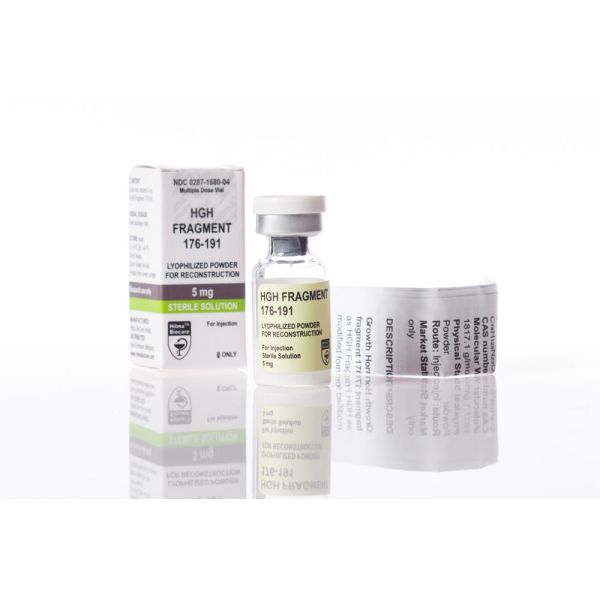 Anti Aging Growth Hormone Alternative HG Fragment 176-191 With Labels And Boxes