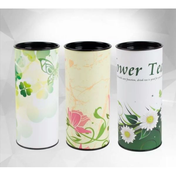 Customized Printing Cylinder Paper Tube Cardboard Packaging Boxes Round Paper