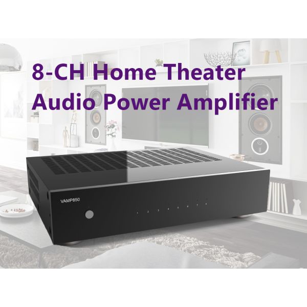 Buy 8-Channel Stereo Power Amplifier - 800 Watts Maximum Power Output Multi-Zone Audio Source Mixer Receiver at wholesale prices