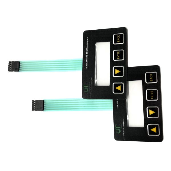 Screen Printing Waterproof Membrane Switches Silver Conductive Circuit With 2