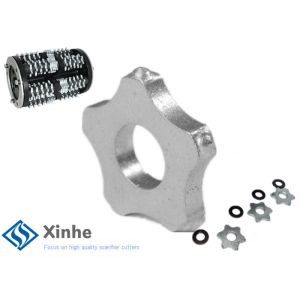 Long Life 5 Point Scarifier Tct Cutter For Bartel Multiplane / Edco / Contec Concrete Floor Planers Parts