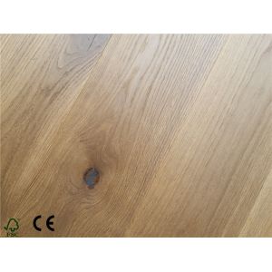 Oak Engineered Flooring, Brushed,chemical treated
