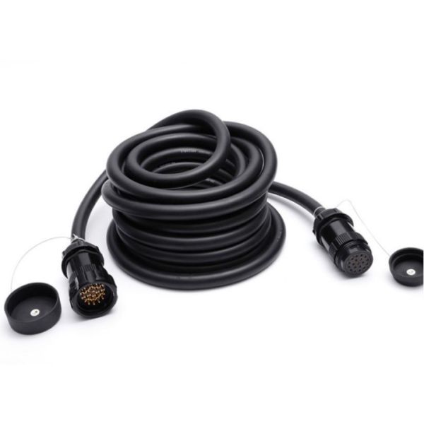 19-Core Male Female Aviation Plug Gold-Plated Copper 20A 19 Pin Socapex Connector for Stage Lighting Waterproof Connector