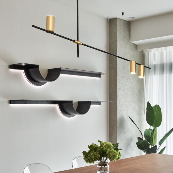 110V 123*55mm LED Modern Hanging Chandelier For Dining Room