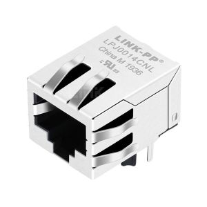 Quality Bothhand LU1S041C Compatible LINK-PP LPJ0014CNL 10/100 Base-T Tab Down Without Led Single Port RJ45 8P8C Modular Connector for sale
