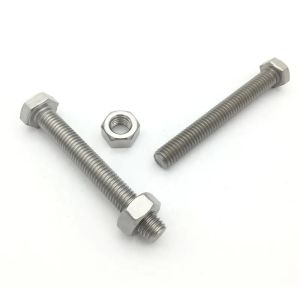Quality Highly-Durable Carbon Steel Threaded Threaded Bolts for Machinery for sale