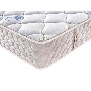 OEM Tight Top Latex Foam Pocket Spring Hybrid Mattress Double Side Use