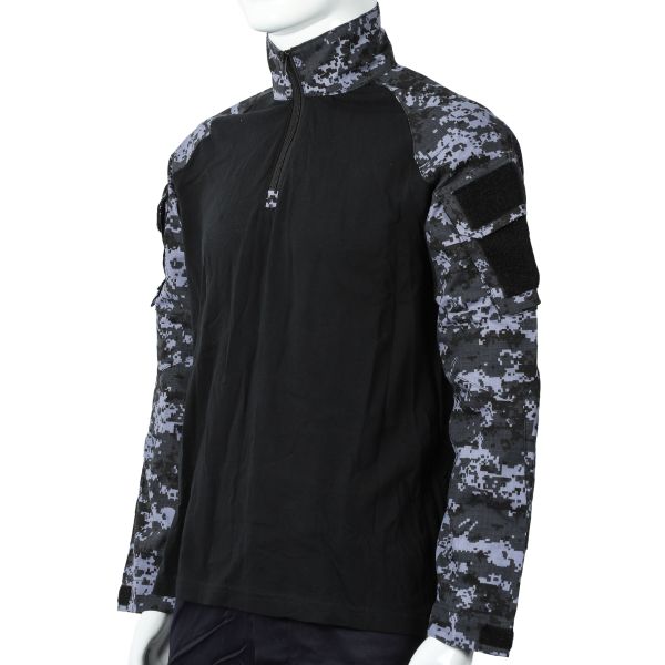 Buy Polo Midnight Frog Combat Shirt Digital Camouflage Cotton Polyester Antimicrobial at wholesale prices