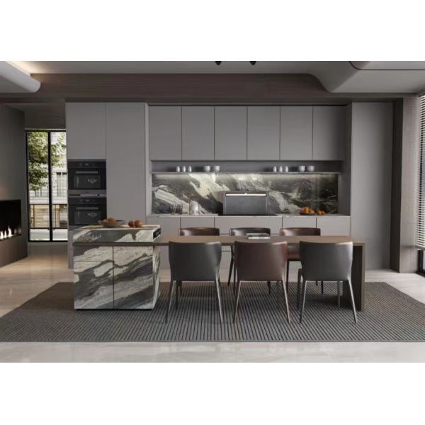 Modern Cosmic Black Granite Polished for Interior Kitchen Counter Tops and Wall Panel