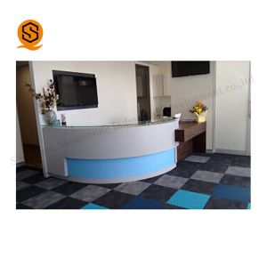 NFS Acrylic Reception Desk NFS Inconspicuous Joint Seamless