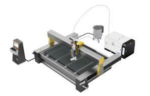 China 3600*2400MM CNC Waterjet Glass Cutting Machine with Automatic Sand Supply System on sale