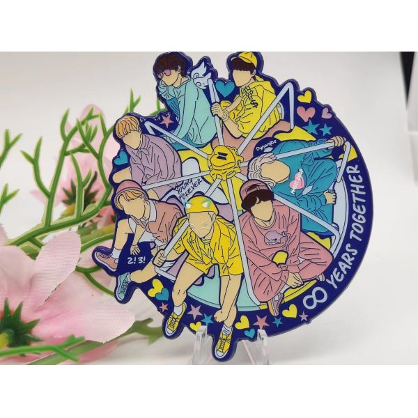 Custom 1.5in Soft Enamel Lapel Pins for Branding